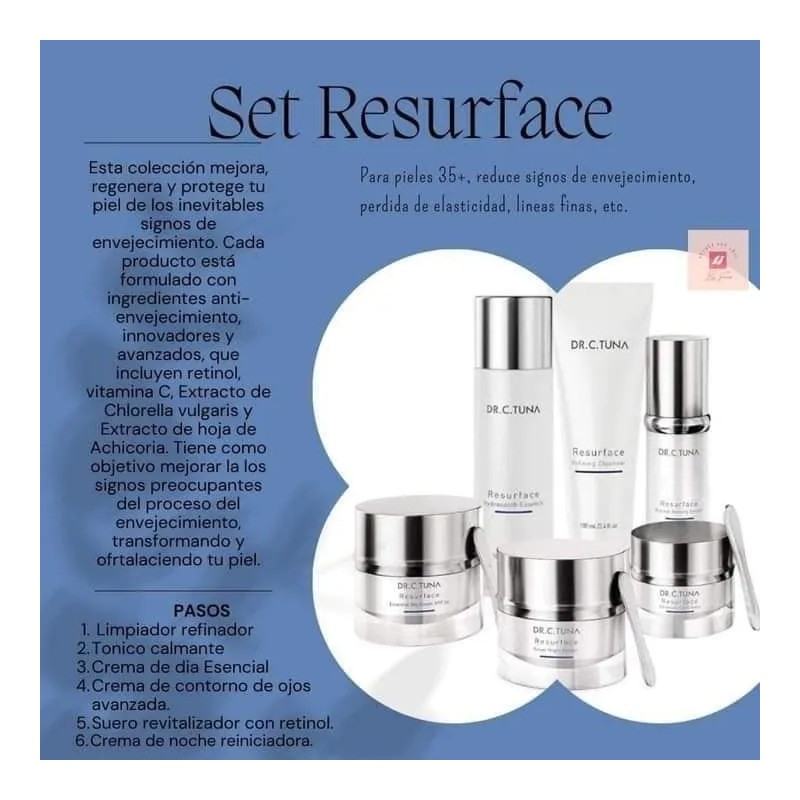 Dr. C. Tuna Resurface Limpiador Facial Refinador Farmasi