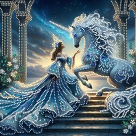 Special Shaped Diamond, 5D Diamond Painting Kits, Frameless, Sparkling Gem, Home Decor, Office Decor, Owe, Eagle, Butterfly, Flowers, Hummingbird, Dog, Cat, Cow,:_AB287