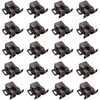 Cold Rolled Steel Cupboard Closet Cabinet Door Double Ball Roller