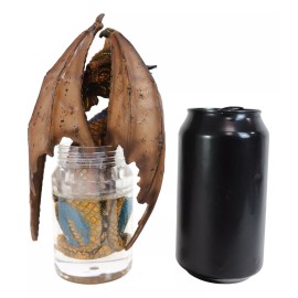 Cocktail Spirit Drunken Moonshine Liquor Dragon Statue Fantasy Decor Figurine
