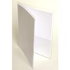 StoreSMART® - Clear Vinyl Plastic Letter Size Folder with 2
