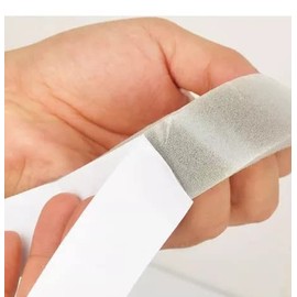 ESTUCHELANDIA Tira Sellado Espuma 3 Cm De Grosor Ventana Puerta Anti Polvo (Gris) cinta autoadhesiva a prueba de viento, sonido, burlete de puerta, a prueba de polvo, tira de sellado de costura de pue