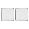 2Pcs RV Furnace Vent 4.5 X 4.5in Heavy Duty Stainless