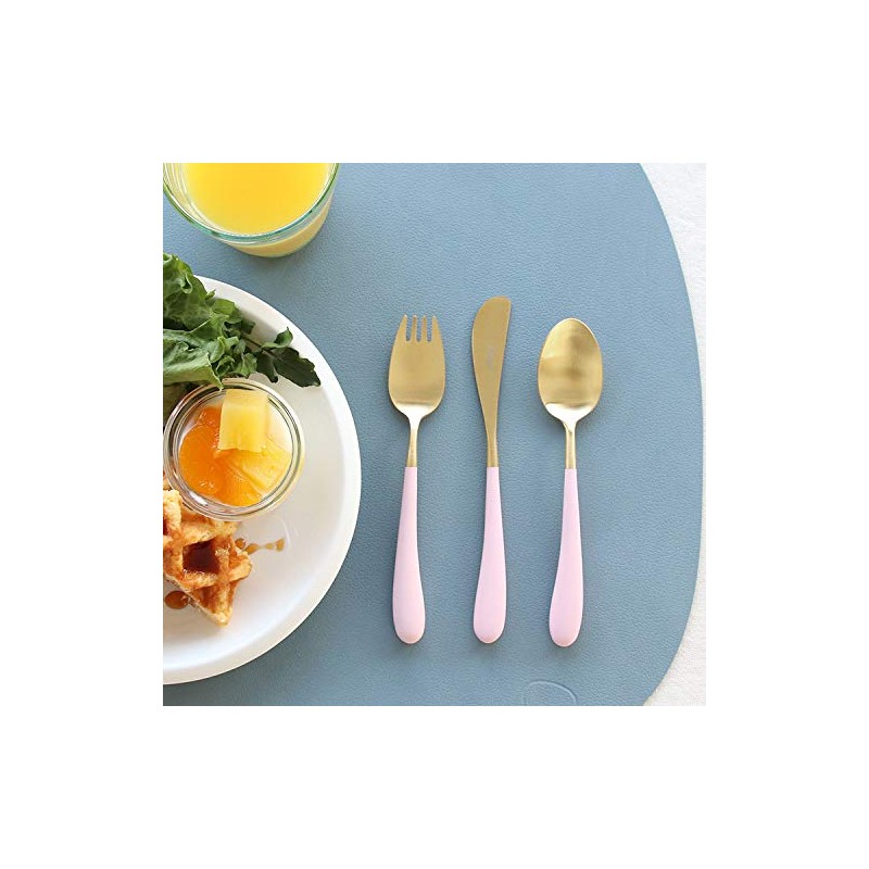 Cutipol ALICE SET Children's Cutlery (Pink x Gold)