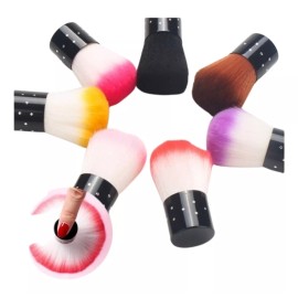 Nail Art Brocha Bledo Para Limpiar Polvo Uñas Rubor Sombra Multiusos