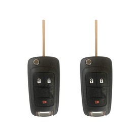 Car Key Fob For Chevy 2010-2017 Equinox Sonic GMC Terrain Keyless entry remote OHT01060512;by AUTO KEY MAX (PAIR)