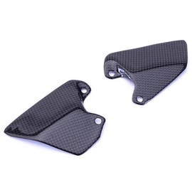 Bestem 100% Carbon Fiber Heel Guard Plates for Ducati 748 916 996 998 Plain Weave