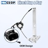 HHCSOP Front Left Driver Side Power Window Regulator with Motor