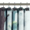 DS BATH Black Bear Shower Curtain Hooks,Bathroom Curtain Hooks,Decorative Animal