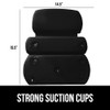 GORILLA GRIP Bath Pillow for Tub, Improved Suction Cups, Luxury