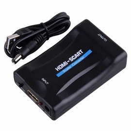 Ziyan HDMI to Scart Converter AV Scaler Converter Adapter 720p/1080p HD TV HDCP