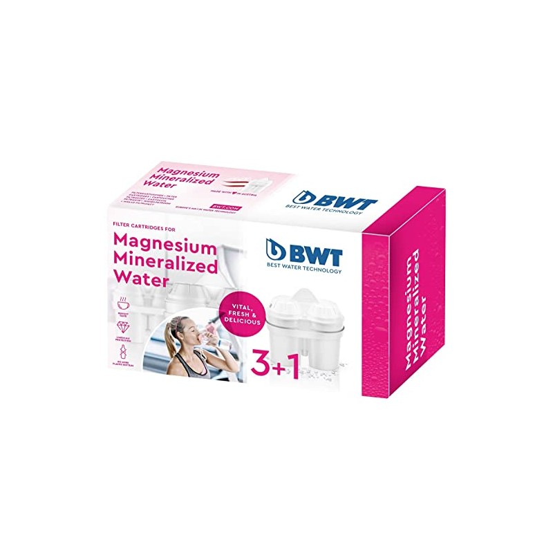 BWT Magnesium Gourmet L0814334 Cartridges Water Filter (Pack of 3