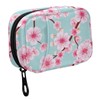 Fustylead Fustylead Pink Cherry Flower Pill Organizer Travel Portable Zipper