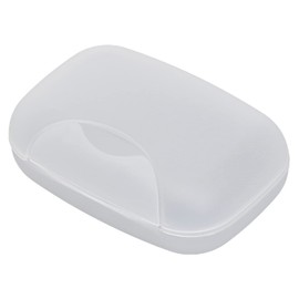 Astro 730-36 Translucent Soap Case with Lid Lock Soap Rest Soap Tray Soap Dish