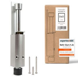 D&D Living® Kick&Fix Door Holder for Indoor and Outdoor Use with Foot Operation Robust Rustproof Non-Slip