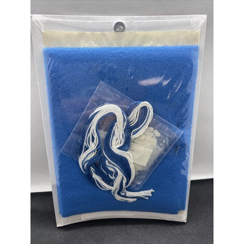 Coats RARE Brand New J&P Coats (6) Applique Snowflake Ornaments