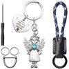 Anwlki Guardian Angel Key Ring Angel Car Key Ring Pendant