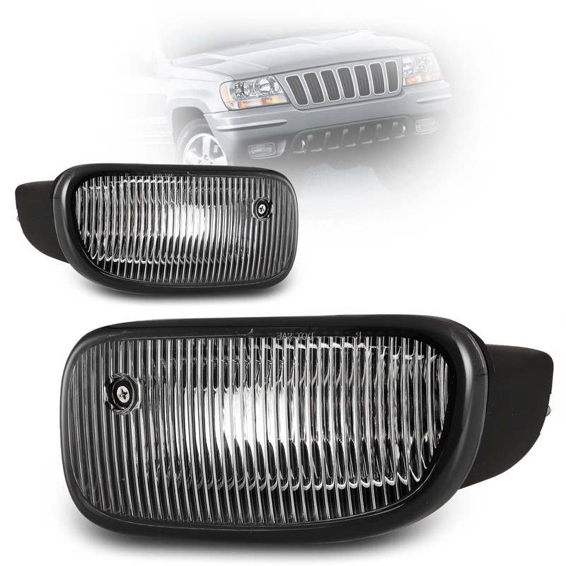 AUTOFREE Fog Lights for JEEP Grand Cherokee 1999-2003 with Bulbs