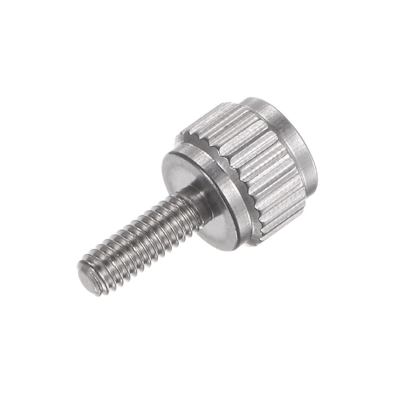 sourcing map 4pcs Vernier Calipers Locking Screws M2.5x7.5mm Round Flat