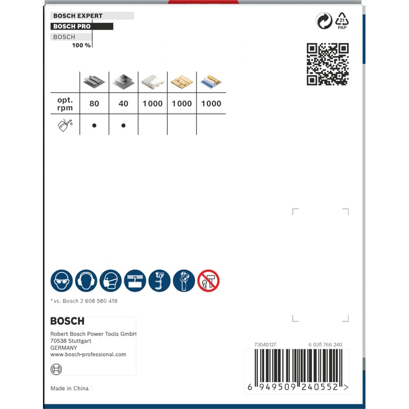 Bosch 1x PRO Multi Material Power Change Plus Hole Saw