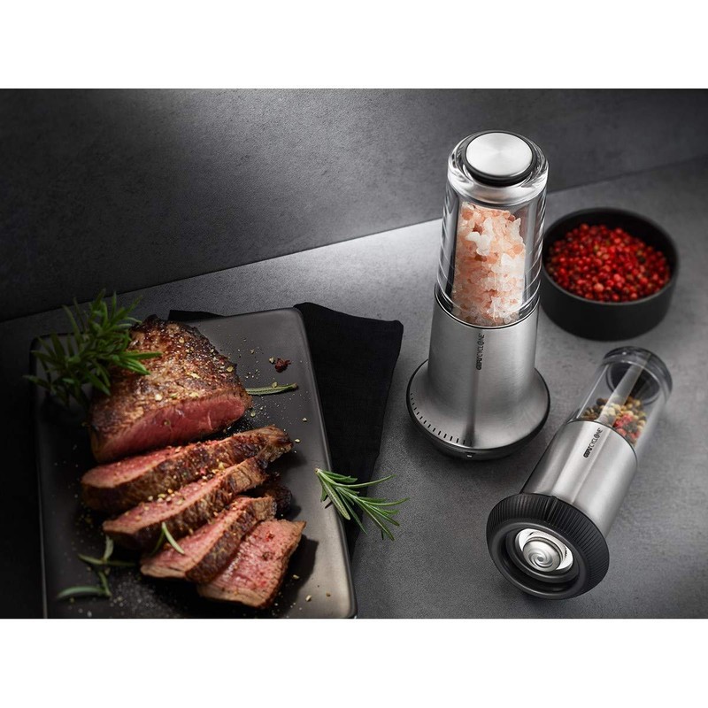 GEFU X-Plosion Salt / Pepper Mill Spice Mill for Salt