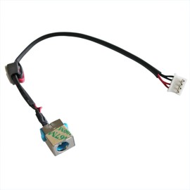 Zahara AC DC in Power Jack Cable Harness Replacement for Gateway ID49C01h ID49C04u ID49C07u ID49C01U