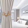 Winlauyet Pack of 4 Curtain Tiebacks Elk Design Tiebacks Curtain