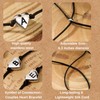 SANNYRA Pinky Promise Bracelet, DA Couples Bracelets Matching Initial Relationship