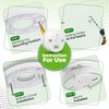 3 Pack Portable Carbon Monoxide Detectors, CO Gas Detector Alarm