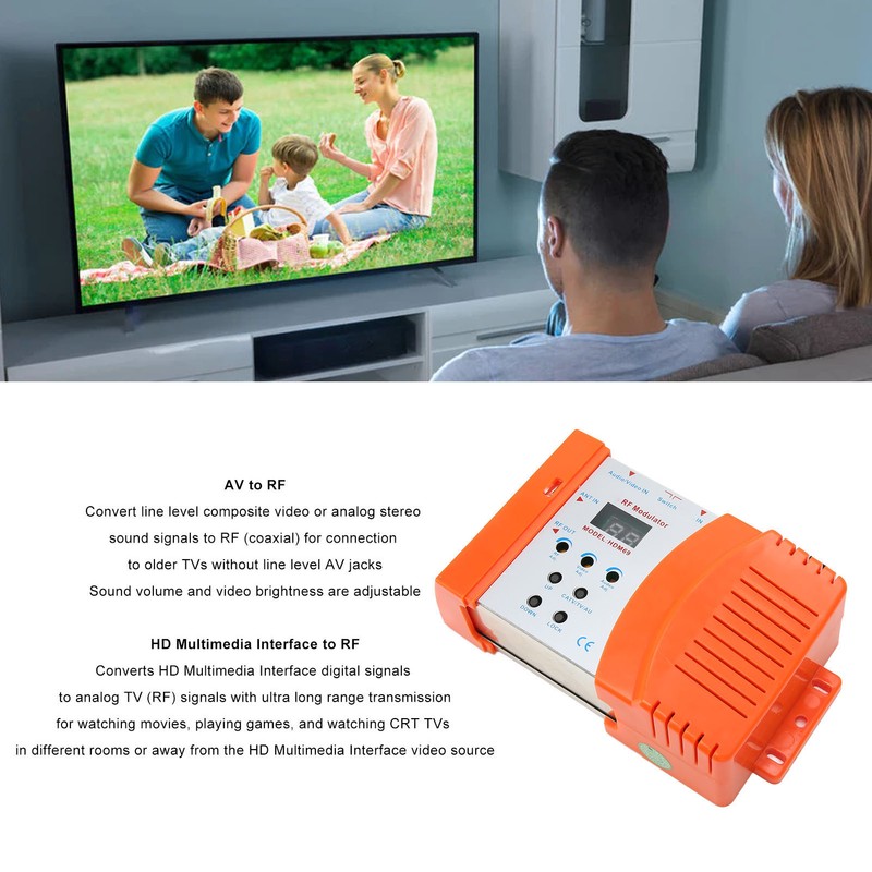 Digital RF Modulator for PAL NTSC Format HD Multimedia Interface