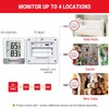ThermoPro Indoor Outdoor Thermometer Wireless 500FT, Outside Greenhouse Thermometer with