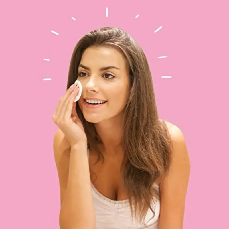 Jaloma Tri-pack De Algodón Facial, 100% Algodón, 3 Packs