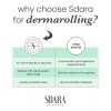 Sdara Skincare Derma Roller- Rostr. 192 Microagujas De Acero Inoxidable.