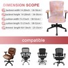 Tallew 4 Pcs Office Chair Covers Set Computer Universal Protective