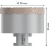 Bosch 1 x Pro Multi Material Diamond Dry Drill Bits