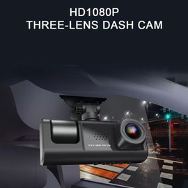 Dash Cam,Night Vision Loop Recording Dashboard Camera | Wide Angle Large Screen Display Driving Recorder 24H Park Monitor for Retain Evidence