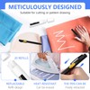 OLLBIT Heat Erasable Fabric Marking Pens,2 Pens & 20 Refills,Heat