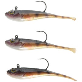 Berkley PowerBait Power Switch Fishing Bait, HD Yellow Perch, 2.5in, Irresistible Scent and Flavor, Ideal for Bass, Walleye, Panfish, Trout and More