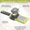 Stainless Steel Handheld Garlic & Ginger Grater – Ergonomic Kitchen