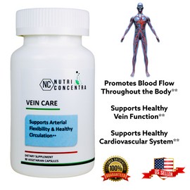 90 Improve Vein Elasticity, Enhance Vein Function, Vein Cleanser,  90 capsule.