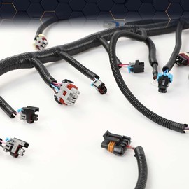 PIT66 Standalone Wiring Harness Compatible with 2003-2007 LS Vortec Engines Drive by Wire 4L60E 4.8L 5.3L 6.0L DBW