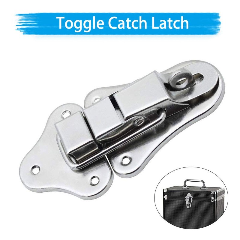 4Pcs Toggle Catch Lock, Sturdy Latch Clasp, Box Lock Buckle,