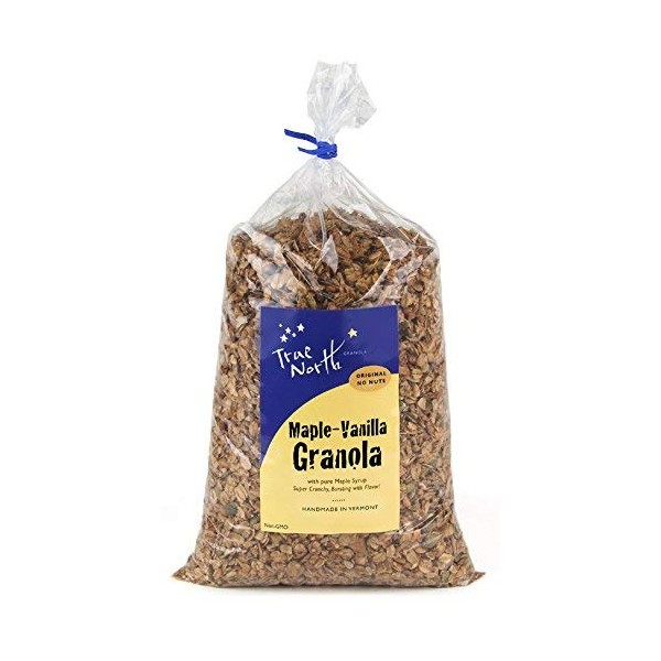 True North Granola – Maple Vanilla Granola, All Natural, Low Carb, Nut Free and Non-GMO, Bulk Bag, 5 lb.