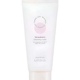 MISSHA Creamy Latte Cleansing Foam Strawberry