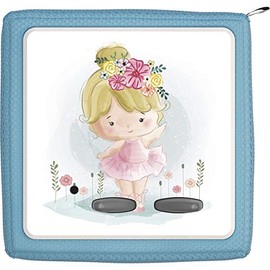 TheSmartGuard Protective film suitable for Toniebox, film sticker, little girl with blonde hair and flowers