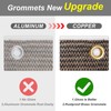 Cool Area Sun Shade Cloth with Grommets 3/4/6/8/10/12/16/20 FT Shade