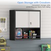 STEELIST Metal Cabinet Wall Mounted, Garage Storage Cabinet Heavy Duty,