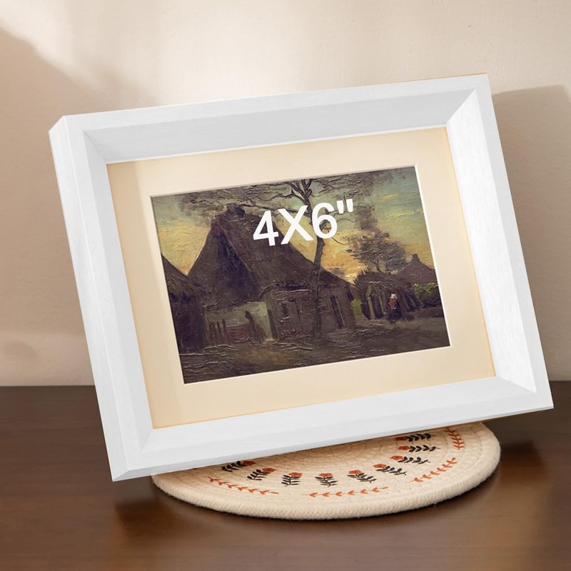 2 Pack Photo Frames 4 x 6 Picture Frame with