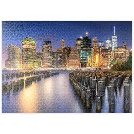 MyPuzzle New York Skyline - Premium 500 Piece Puzzle - MyPuzzle Special Collection by ilsespiel