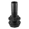 Water butt/rain barrel/water storage tank barbed hosetail for overflow/outlet,1/2"-2" options